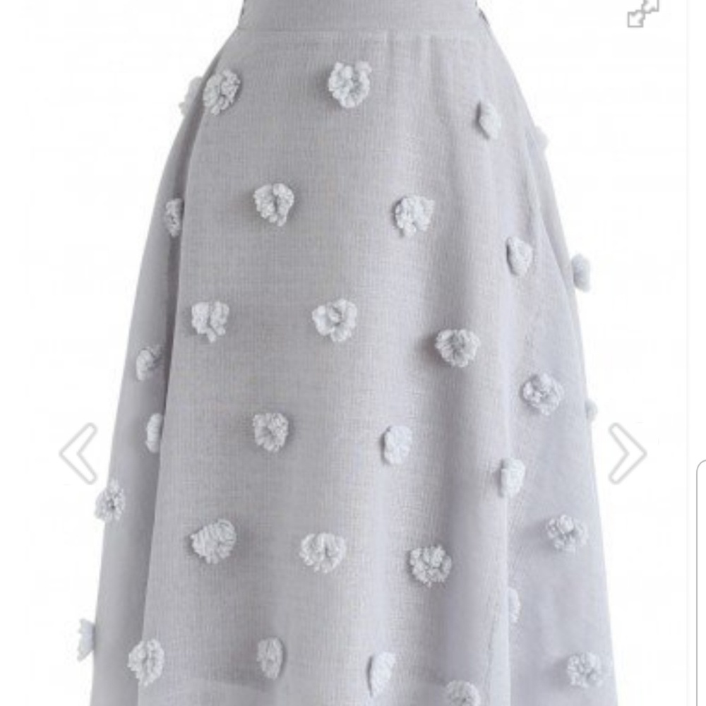 Flowered skirt